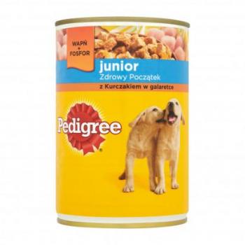Comida Húmeda para Perros Pedigree Junior con Pollo en Gelatina 400g