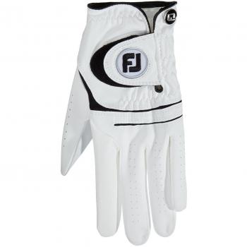 FootJoy WeatherSof - Guante para hombre, Diestro, se pone en la mano izquierda, color Blanco, talla XL