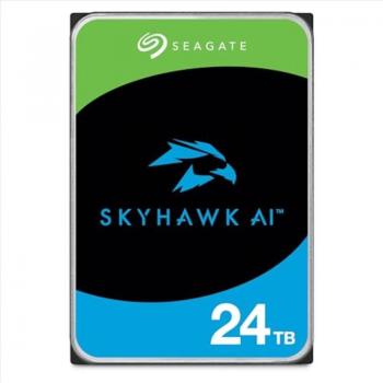 Disco Duro Seagate SkyHawk AI 3.5 24 TB Serial ATA III ST24000VE002, SATA 3