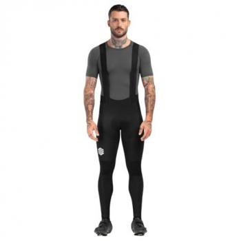 Culote Largo de Ciclismo para Hombre Siroko BX Envalira Negro