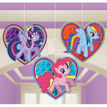 Amscan International – 295513 My Little Pony – panal Kit de decoración