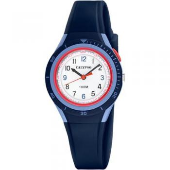 Reloj Infantil Unisex Calypso My First Watch K5856/5 de Caucho Azul Analógico