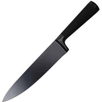 Bergner Black Blade Cuchillo Chef, Acero Inoxidable, Negro