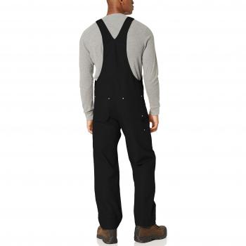Carhartt Mono Largo Logo Bib Overall - Mono largo de trabajo, material resistente, diseño con tirantes ajustables, múltiples bolsillos para herramientas, logotipo de Carhartt en la parte frontal, ideal para trabajos al aire libre y construcción