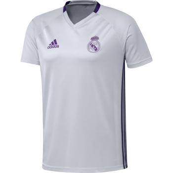 adidas Real Madrid Cf Trg Jsy Camiseta, Hombre, Blanco / Morado, XL