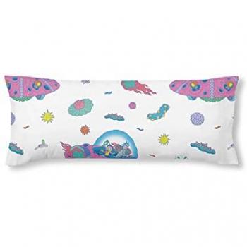 Funda de almohada Rick and Morty Universe Multicolor 175 Hilos 50 x 80 cm 45 x 110 cm 100 % algodón