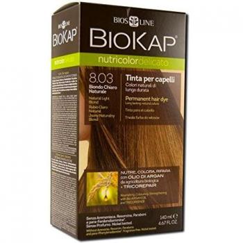 Biokap Tinte Rubio Claro Natural 140Ml 803 Delicato 1 Unidad 500 g