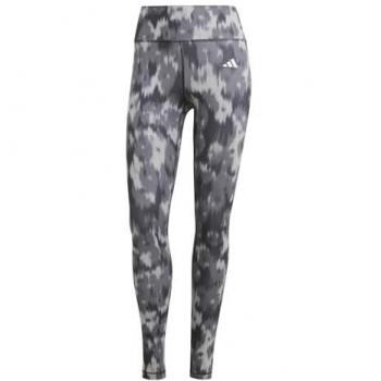 Mallas Adidas Optime Essentials Allover Print Flower Tie Dye Leggings para Mujer, color azul, talla M