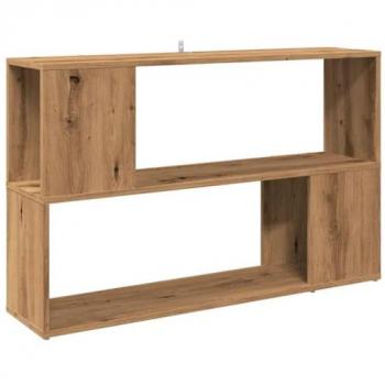 Estantería de madera de ingeniería roble artisan 100x24x63 cm