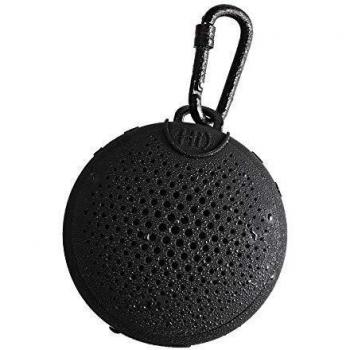 Boompods Aquablaster - Altavoz inalámbrico Bluetooth, con Alexa integrada, Exterior 11 cm Negro