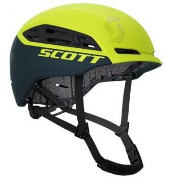 Casco de esquí de travesía Scott Couloir Tour (Radium yellow blue)