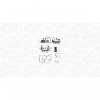 Radiador de aceite MAGNETI MARELLI 350300002600