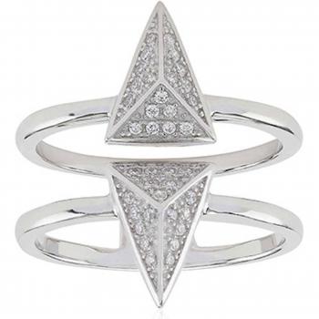 Anillo de mujer Sif Jakobs modelo R0043-CZ, tamaño 56, con diseño elegante y detalles en circonitas