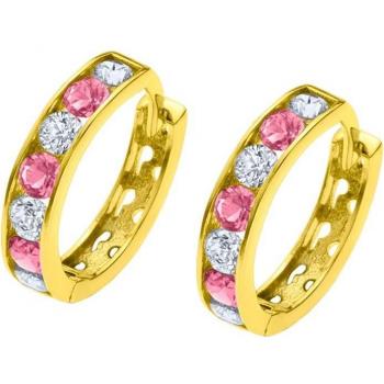 Pendientes Time Road MY00014 de Oro 9k para Mujer, Acabado Brillo