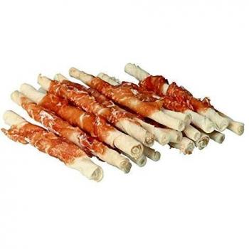 TRIXIE 30 Rollitos con Pollo Denta Fun, 12 cm, 240 g, Perro
