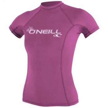 O'Neill Women's Basic Skins Short Sleeve Rash Guard