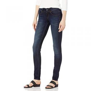 G-Star RAW Women's Lynn Mid Waist Skinny Jeans, Classic 5-Pocket Design, Medium Aged Denim