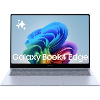 Portátil Samsung Galaxy Book4 Edge Copilot+, 16 WQXGA, Snapdragon® X1E80100 45 TOPS, 16GB RAM, 512 GB SSD, Adreno™ GPU, Windows 11 Home,