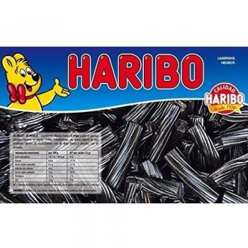 Haribo Lampions Negros Dulces de Regaliz - 2000 gr