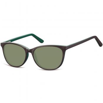 Cat Eye Montura Completa de Plástico Negra Gafas de Sol para Mujer - SmartBuy Collection
