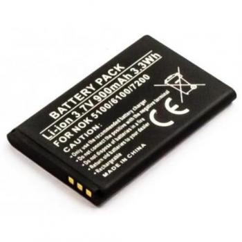 Batería CoreParts para Nokia 2650, 5100, 6100, 6260 - Gris