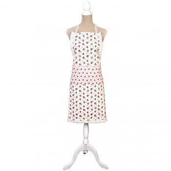 Clayre y fed LOR41 Lovely Rose delantal aprox 70 x 85 cm