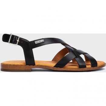 Pikolinos sandalia plana de piel algar W0X-0556ST para mujer