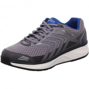 Flash Grey PU Leather & Textile Men's Sneakers