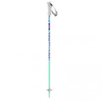 Bastones de esquí para niños Scott SCO Pole Element Jr (Mint Green) - Bastones de esquí ligeros y duraderos, diseñados específicamente para niños, con un diseño atractivo en color verde menta, empuñadura erg