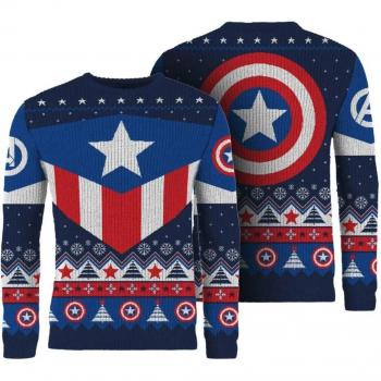 JERSEY NAVIDAD CAPITÁN AMERICA S