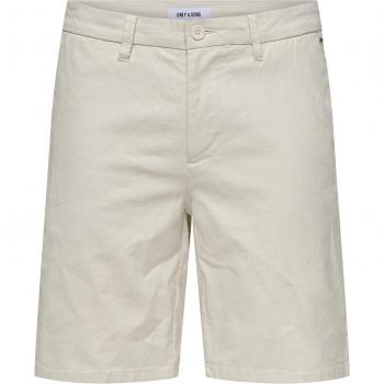 Only & Sons Cotton Linen Shorts Mark 0011