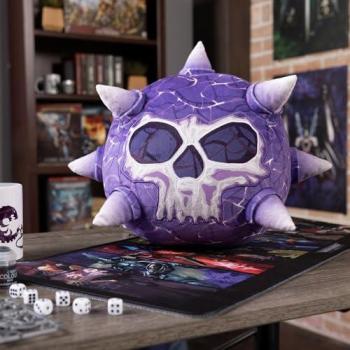Peluche Warhammer Sol Púrpura de Shyish 38 cm