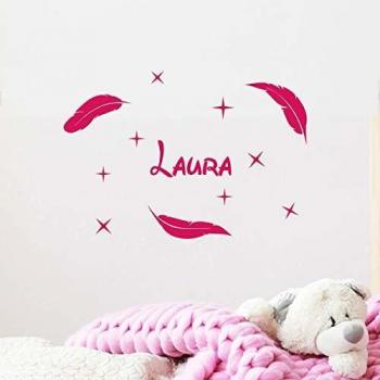 Ambiance Sticker Sand_091+col-inc-alfa007 Pegatinas de Pared, Vinyl, Modelo 7, 40x25cm + 10x15cm, 2