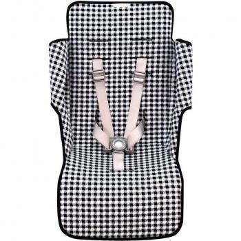 Colchoneta Jyoko para Silla Maclaren y Techno de Algodón y Espuma, compatible con modelos Quest y Techno, diseño Vichy