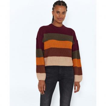 Jersey de mujer Noisy May con cuello pico y manga larga