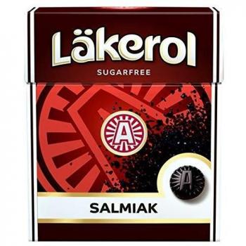 Cloetta Lakerol Salmiak pastillas 4 cajas of 25g