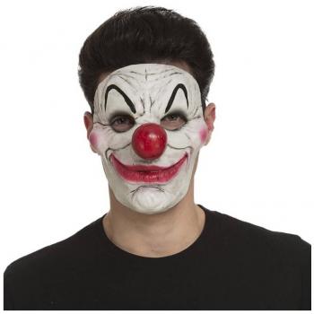 Máscara Payaso Malvado My Other Me - Características: Diseño aterrador, material ligero y cómodo, ideal para fiestas de Halloween o eventos temáticos, fácil de poner y quitar, incluye detalles realistas que simulan heridas y maquillaje esp
