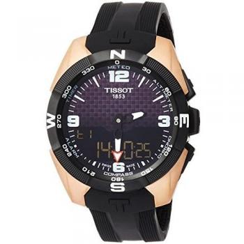 Tissot T-Touch Expert Solar NBA Special Edition Black Dial Stainless Steel Sport Watch 45mm
