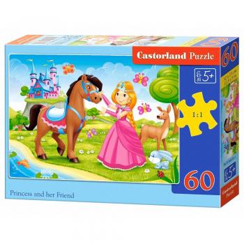 Rompecabezas Castorland La Princesa y su Amiga - 60 piezas