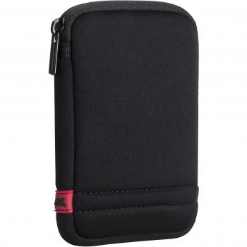 Funda Antishock para Disco Duro de 2,5 Rivacase 5101 - Color Negro y Rojo