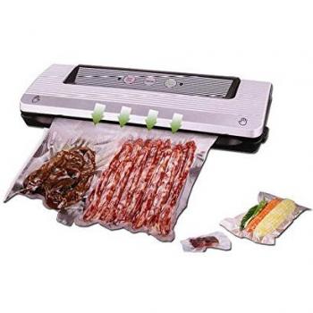 Envasadora al vacío Talox Ebro Inox 110W con 5 bolsas de 20x28 cm QF-VS661JA