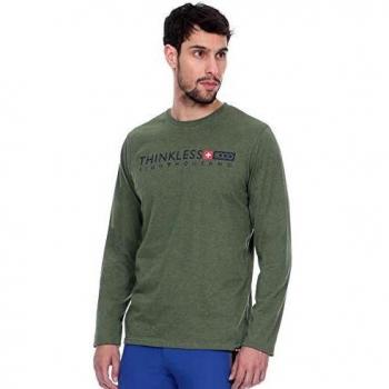 +8000 AMPATO 19I Camiseta, Hombre, Verde Vigore, m