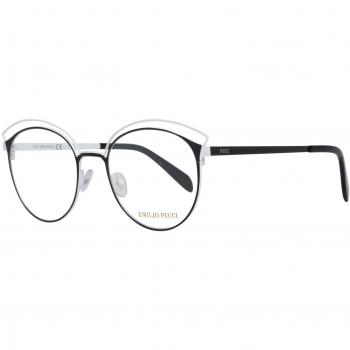 Emilio Pucci EP5076 Black Metal Optical Frames for Women - One Size