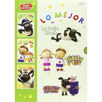 Pack Lo Mejor De Timmy + Lo Mejor De La Oveja Shaun + Lo Mejor De Tickety Toc [DVD]