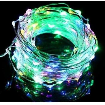ARINO Guirnaldas Luminosas 15m 150 LEDs Cadena de Luces Forma DIY IP65 Impermeable para Interior Exterior Jardín Patio Ambiente Decoración Vacaciones Bodas Navidad Fiestas Luz RGB Multicolores USB con Mando a Distancia 5V