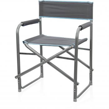 CamPart Travel CH-0536 - Silla plegable, color gris