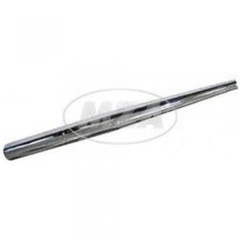 2 piezas de escape, forma recta, L = 1150 mm, D = 40 Mm, Cromado, trasera recta, 1. Calidad ES250/2, Trophy, ETS