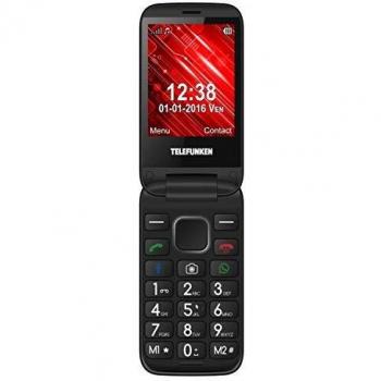 Telefunken TM 360 - Teléfono móvil Negro