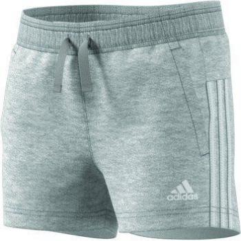 adidas 3S Pantalones Cortos, Niñas, Gris