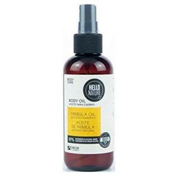 Hello Nature Marula Oil Body Mist | Loción corporal de Aceite de Marula 130 ml | Con Propiedades Antioxidantes Para Pieles Opacas| Contiene vitamina E y Aceite de Jojoba